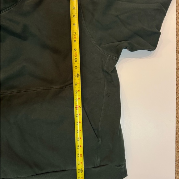 Lululemon Men’s Steady State Pullover Hoodie Dark Green Hoodie in XXL - Picture 9 of 10